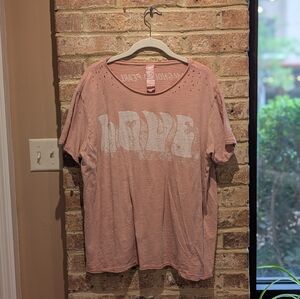 Magnolia Pearl Blush Pink Love Tee